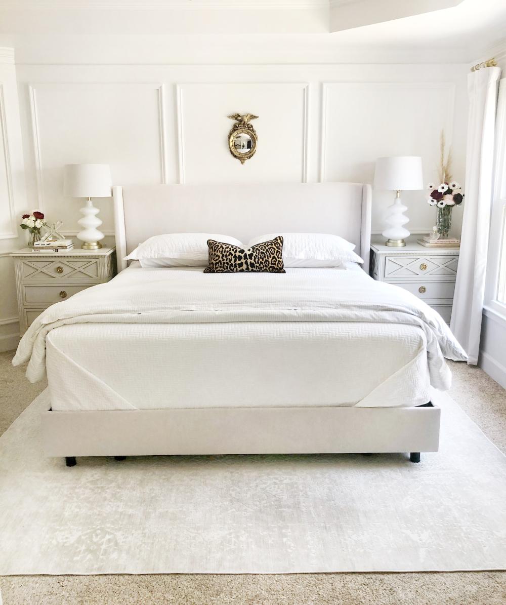 all white bedroom color scheme