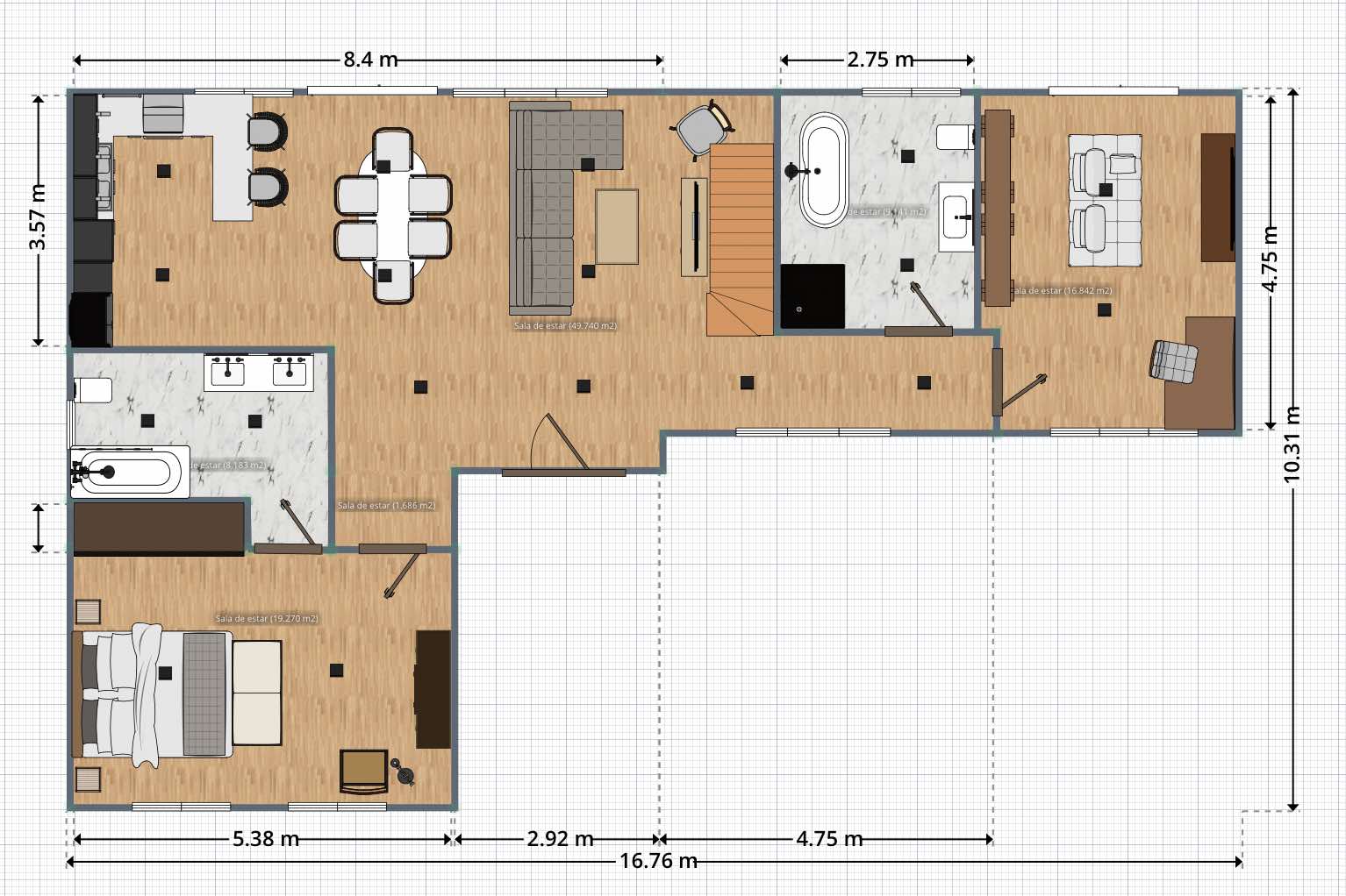 create floor plans with Planner 5D